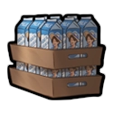 "Fresh milk cartons (3x3x2) illustration"