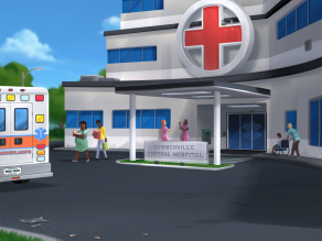 "Summerville General Hospital illustration"
