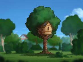 "Treehouse illustration"