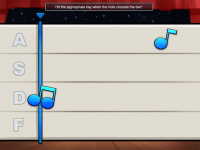Music minigame illustration